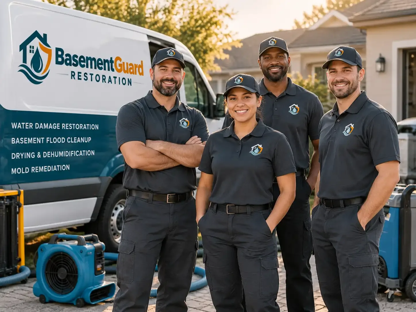 Basement Water Damage Restoration company in Alleyton, TX
